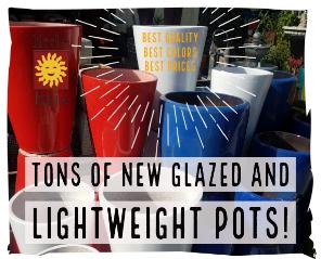 New Glazed Pots