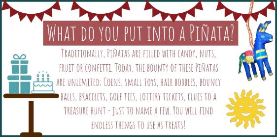 What do you put in a pinata?