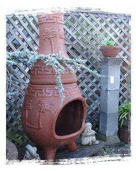 Extra Large Two Piece Chiminea
